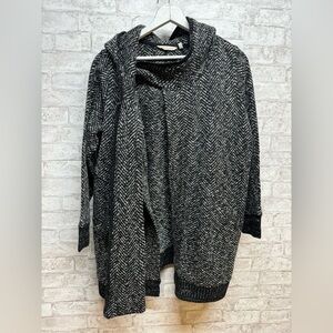 Soft‎ Surroundings go lovely bestow travel wrap jacket sweater women’s PM black